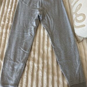 Gray sweat pants